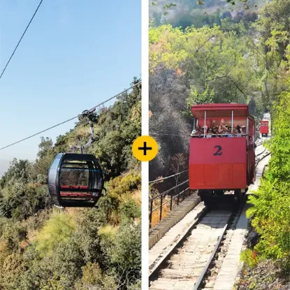Combo Funicular + Teleférico PNN